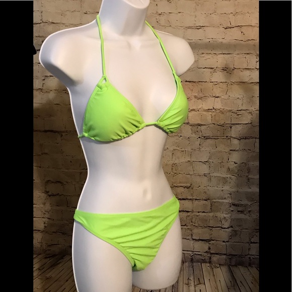 Swimsuit NEW Bikini OP X-Large Ties Around Neck - Picture 1 of 4